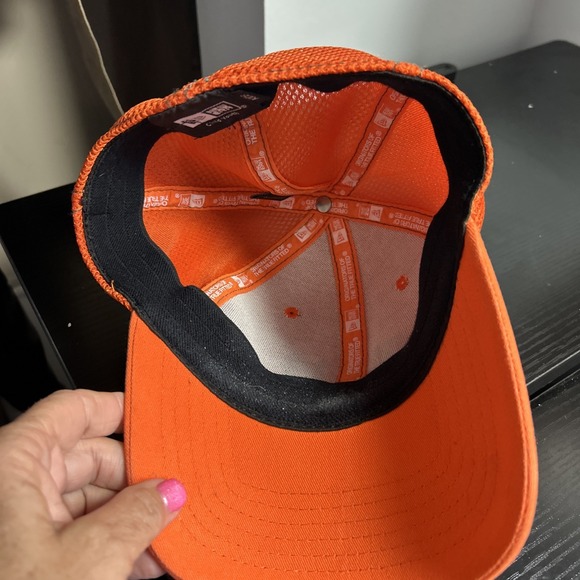 New Era University of Miami Hurricanes Hat Children's Orange - Picture 7 of 10